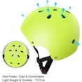 thumbnail image 3 of Kids Bike Helmet for Toddlers 3-8 Years, Adjustable Lightweight Multi-Sport Protection for Cycling & Skateboarding - Yellow, 3 of 7