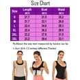thumbnail image 3 of Sauna Sweat Vest for Women Weight Loss Slim Workout Tank Top Hot Sweat Waist Trainer Tummy Control Body Shaper Sauna Suits with Zipper, 3 of 6