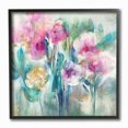 thumbnail image 2 of The Stupell Home Decor Pink Purple and Sage Soft Painterly Florals Framed Texturized Art, 2 of 3