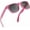Hearts Print & Gradient Smoke, variant on Classic Kids Sunglasses for Boys Girls Age 3-12 Shatterproof UV400 Toddler Children Sun Glasses