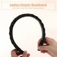thumbnail image 6 of Unique Bargains Thick Braided Headbands Non-slip Fashion Headbands Twisted Braid Knotted Hair Hoop for Women Dark Brown, 6 of 7