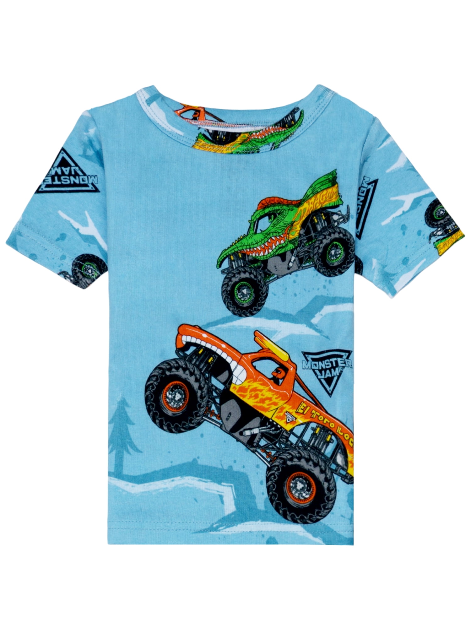 Character Toddler Short Sleeve Top and Pant Pajama Set, 2-Piece, Sizes 12M- 5T