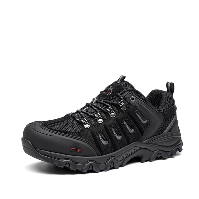 Zapatos de Senderismo Impermeables de Cuero para Hombre NORTIV 8 Quest-1 Talla 7.5