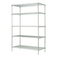 thumbnail image 3 of Hyper Tough Chrome Wire Shelf 5-Tier Heavy Duty 72"H x 48"W x 24"D, 4000lb Total Capacity, 3 of 6