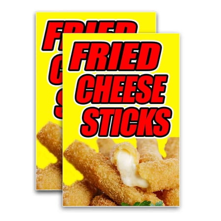 Fried Cheese Sticks (24" X 36") Vinyl Decal Only (Pack of 2) |Sign|Sticker|Poster