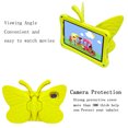 thumbnail image 6 of ELEHOLD Cute Kids Case for Walmart Onn 8.0 Inch 2024 Kids Friendly EVA Butterfly Design Kickstand Heavy Duty Rugged Shockproof Protective Case,Yellow, 6 of 6