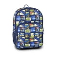 thumbnail image 5 of Wonder Nation Boys' 17" Greetings From Jurassic Dinosaur Backpack, Navy, 5 of 5