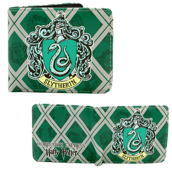Slytherin Crest - Harry Potter 4x5" Bi-Fold Wallet
