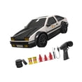 thumbnail image 4 of Coche de juguete RC Drift a escala 1:24, modelo de vehículo, coche de juguete deportivo Drift con carga USB, control remoto Negro Blanco, 4 of 9