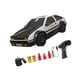 thumbnail image 4 of Coche de carreras deportivo RC Drift a escala 1:24 con neumáticos 4x4 ligeros para niños. Negro Blanco, 4 of 9