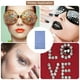 thumbnail image 5 of 1394Pcs 4mm/6mm Rhinestone Stickers for Crafts, 4 Sheet Round Rhinestone Sticker for Scrapbooking, Deep Blue, 5 of 5