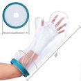 thumbnail image 4 of Waterproof Cast Cover Arm, Plaster Cast Protector For Shower Bandage Sleeve Protector Watertight Dressing For Broken Hand, 4 of 5