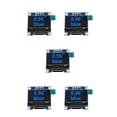 thumbnail image 1 of Langgg Display Modules LCD Displays I2C/IIC Port 4 Pin Self-lighting OLED Board Displayed Fitting Self Luminous LED Screens Blue 5Set, 1 of 6