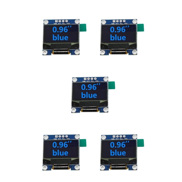 Seitruly Tablero OLED Tablero GND Módulos de pantalla de alta definición Ajuste de pantalla Pantallas de exhibición comerciales prácticas Pantalla LED Type2 NO2