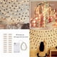 thumbnail image 5 of 20Pcs Clip + 2 Metros 20Leds Cobre Alambre Luz Foto Clip Decorativo Luz Cadena Blanco Cálido MABOTO Cadena de luz, 5 of 7
