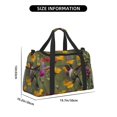 thumbnail image 3 of Fotbe Humming Bird Bolsa de Viaje con Estampado, Bolsa de Fin de Semana para Mujer con Compartimento para Zapatos, Bolsa de Gimnasio con Bolsillo Húmedo, 3 of 7