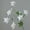 White, variant on Yesbay Faux Columbine Flower Artificial Flowers with Bendable Stems Realistic Fake Flower Stem for Home Wedding Bouquets Decor