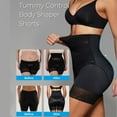 thumbnail image 6 of Shapewear Shorts for Women Tummy Control High Waist Body Shorts Shaper Lace Trim Thigh Slimmer Slimming Panties Waist Trainer, 6 of 8