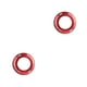 thumbnail image 1 of Eigraketly Bike Bowl Cover 28.6mm Pipe Headset Caps Piezas de aleación de aluminio para mantenimiento de reparación profesional Rojo Rojo 2piezas, 1 of 6