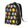 thumbnail image 2 of Rocae Cartoon Bird Owl print Computer Bag with Separate Compartment, Suitable for 15 inch Laptop Backpack, Gift for Men and Women, 2 of 5