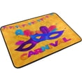 thumbnail image 2 of SKYSONIC Mardi Gras Door mat Non Slip Floor Door Rug Soft Floor Mat for Kitchen Garden Bedroom Indoor Outdoor Entrance Home Holiday Decoration 23.6" x15.7", 2 of 7