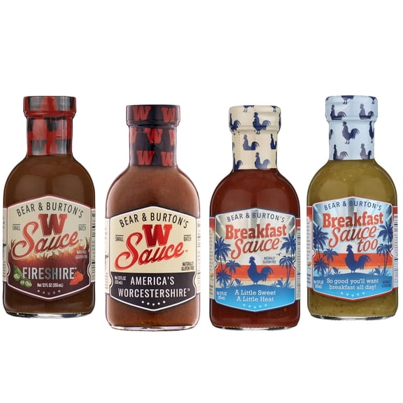 Bear & Burton's Flavor Pack, 4 Sauces