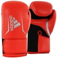 thumbnail image 1 of Adidas Speed 100 Women's Boxing and Kickboxing Gloves, for Training and Boxing, 8oz, Red Silver, 1 of 9