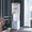White, variant on Particle - Board Black Corner Bar Cabinet / Durable Storage Solution