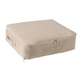 thumbnail image 3 of AMLESO Space Saving Self Compression Organizer Quilt Storage Bag for Moving Storage Beige, 3 of 8