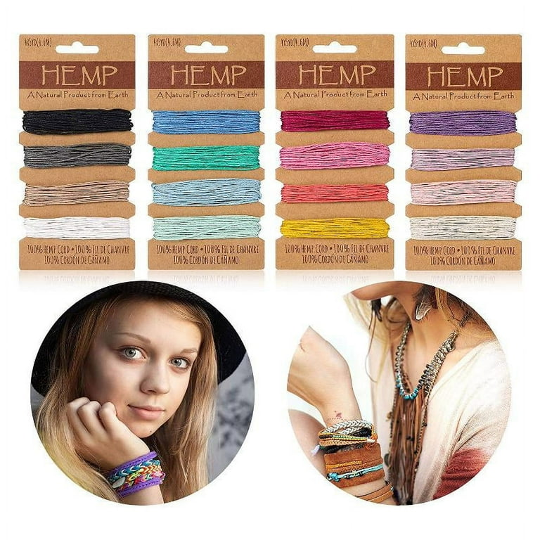 Hemp string hotsell for bracelets