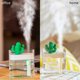 thumbnail image 4 of Cool Mist Humidifier Bedroom USB Humidifier with Colorful Night Light Auto Shut-off Cactus Air Humidifier, for Home, 4 of 4