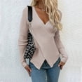 thumbnail image 4 of Suéter de primavera y otoño para mujer, jersey de punto informal, suéter elegante para mujer, tops Y2K, ropa de calle de moda para mujer, 4 of 5