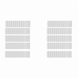 100 Pcs Magnetic Painting Canvas Panel 3x3 Inches Magnetic Canvas Boards Magnetic Canvases for Painting Tile Art 100 x Painting Canvas White