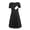 Black, variant on Vedolay Summer Maternity Dress Maternity Dress Women's Off Shoulder Split Long A Line Dress Casual Maxi Dress Photography Dress,Gray M