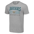 thumbnail image 2 of Men's Starter Heather Gray Jacksonville Jaguars Throwback Logo T-Shirt, 2 of 3