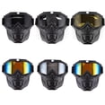 thumbnail image 3 of Gafas De Motocicleta Escudo Facial Moto Escudo Facial Gafas De Motocross A Prueba De Viento Casco De Carreras Gafas Protectoras Cubierta Facial Yuarrent OD014263-01, 3 of 6