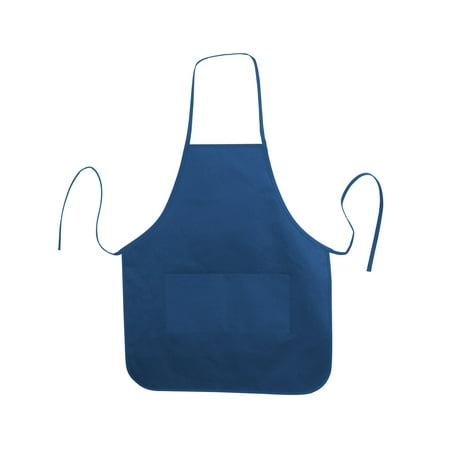 

Heather NL2R Long Round Bottom Cotton Twill Apron