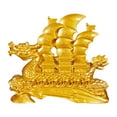 thumbnail image 3 of MERIGLARE Dragon Boat Decor Figurine Anniversary Gift Collectible Dragon Boat Statue Ornament for Office Hallway Fireplace Cafe Desktop, 3 of 8