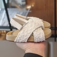 thumbnail image 5 of Tigivemen Toddler Sandals for Girls Soft Sole Summer Shoes Dressy Comfortable Sandal Casual Non Slip Kids Girl Shoes White Size 9.5, 5 of 7