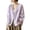Light Violet, variant on Awwp Women Fall Lightweight Long Sleeve V-Neck Long Cardigans Floppy Sweater Winter Open Casual Loose Fit Front Sweaters with Pockets Beige L