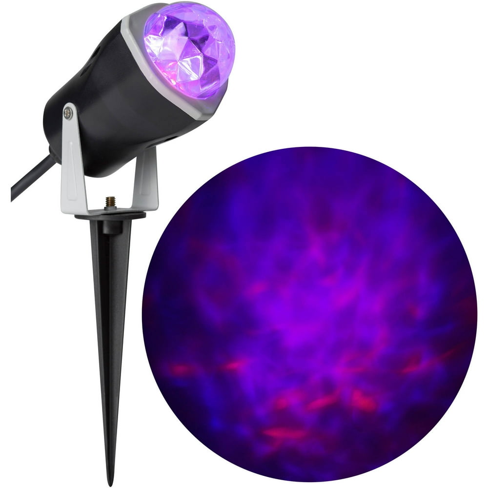 Gemmy Lightshow Projection Spot Light Fire and Ice (Purple Purple