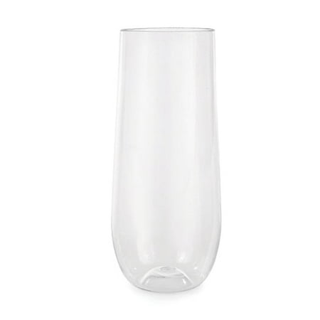 True Bisque Glass - Flexi Stemless Champagne Flute by True