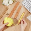 thumbnail image 3 of 3 Pcs Wooden Weaving Tool Wavy Stick Shuttles Beech Wood DIY Weaving Tool Shuttles Weaving Stick for Crafts Knitting Projects 5.9/7.68/11.6 Inch Colorful, 3 of 6