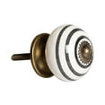 thumbnail image 2 of KNOB-IT VINTAGE HANDPAINTED CERAMIC KNOBS (8 Pack) K000001, 2 of 3