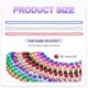 thumbnail image 2 of Uxcell 24 Pcs Collares de cuentas de Mardi Gras, 6mm 33" Collares de cuentas de carnaval, Suministros de disfraces para fiestas navideñas, 2 of 6