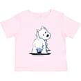 thumbnail image 3 of Inktastic Fluffy Butt Westie Boys or Girls Toddler T-Shirt, 3 of 5