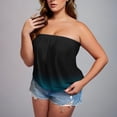 thumbnail image 2 of zbxnLI Plus Size Tube Top for Women Trendy Sleeveless Tank Tops Summer Casual Work Office Tunic Shirts S-5XL, 2 of 6