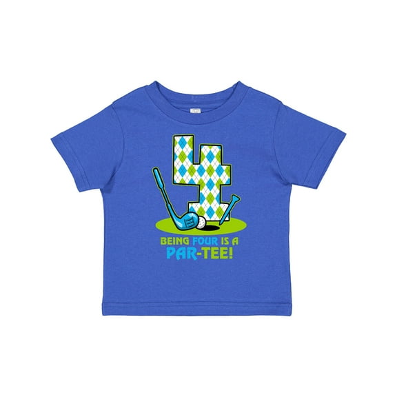 Inktastic Golf Par-tee 4th Birthday Boys Toddler T-Shirt