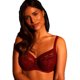 thumbnail image 1 of Gorgeous - Sujetador Encaje de Reciclado para Mujer (Rojo Oscuro), 1 of 2