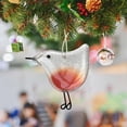 thumbnail image 5 of Adorno de cristal fundido para árbol de Navidad, decoraciones colgantes para árbol de Navidad, arte en vidrio, 5 of 5
